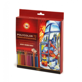 Koh-I-Noor polycolor Art set 72 delig