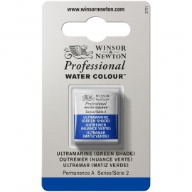 W&N Pro Water Colour ½ nap Ultramarine (green shade ) S.2