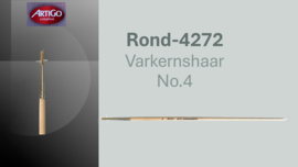 Artigo 4272 - varkenshaar - No.4 p/st.