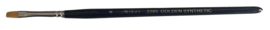 Artigo 2285 Synthetic plat zwarte korte steel No. 4  p/st