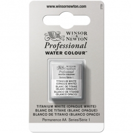 W&N Pro Water Colour ½ nap Titanium White S.1