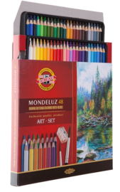 Koh-I-Noor Mondeluz Aquarel set ds 48 ass