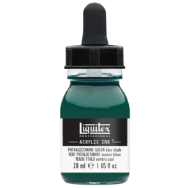 Liquitex Acrylic ink PHTHALOCYANINE GREEN (BLUE SHADE) 30ml.