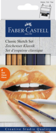 Faber-Castell  schetsset - classic 6-delig