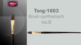 Penseel Artigo 1603 Synthetic nr. 8 kattentong  p/st.