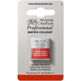 W&N Pro Water Colour ½ nap Brown Madder S.1