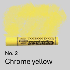 Koh-I-Noor Extra soft pastel No. 2 Chrome Yellow