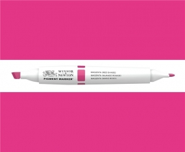 W&N Pigment marker Magenta (red shade)  023