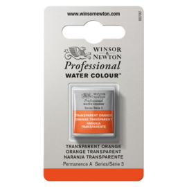 W&N Pro Water Colour ½ nap Transparent Orange  S.3