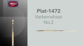 Artigo 1472 - varkenshaar - No.2 p/st. (heel klein penseeltje )