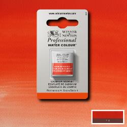 W&N Pro Water Colour ½ nap Cadmium  Scarlet S.4