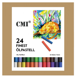 CMI Aqua Oil pastels 24