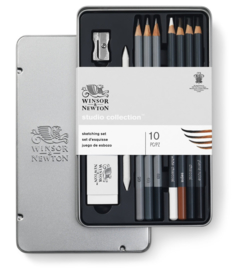 Winsor & Newton Schetspotloden set 10 delig