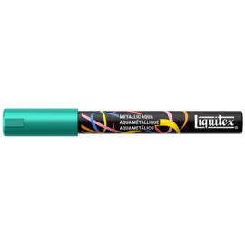 Liquitex Acrylic Marker 2mm Metallic Aqua
