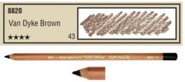 43-Pastelpotlood V. Dyk Brown (Koh-I-Noor)