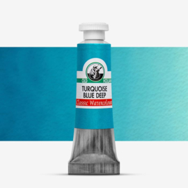 Old Holland Watercolour 6ml tube B265 Turquoise blue deep