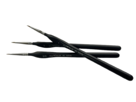 MusBrush Serie 401 round/fine Kolinsky Set 3 delig