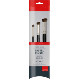 Sjabloon/Pastelbrush-set schuin