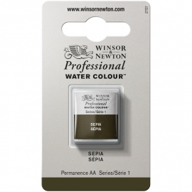 W&N Pro Water Colour ½ nap Sepia S.1