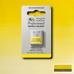 W&N Pro Water Colour ½ nap Winsor Yellow S.1