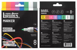 Liquitex Acrylic Marker 2mm Dreamscape set 8-delig