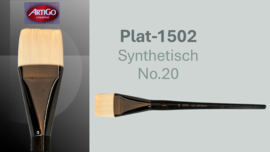 Artigo 1502  Synthetic plat- lange steel No.20 p/st