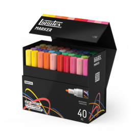 Liquitex Acrylic Marker 2mm Radical set 40-delig