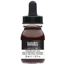 Liquitex Acrylic ink TRANSPARENT BURNT SIENNA 30ml.