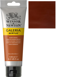 Galeria Acrylic Burnt Sienna 120 ml - no.074