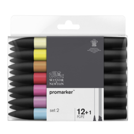 Promarker 12 + 1 gratis Set no.2