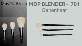 MusBrush  701 serie Mopblender geitenhaar  p/st. (prijs vanaf)
