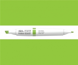 W&N Pigment marker Lime green  071