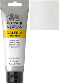 Galeria Acrylic Titanium white 120 ml - no.644