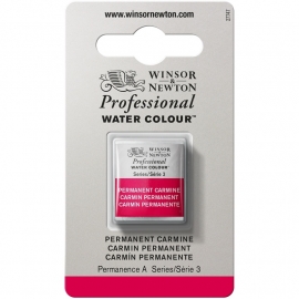 W&N Pro Water Colour ½ nap Permanent Carmine S.3