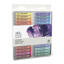 Winsor&Newton softpastelset 30 stuks in blik