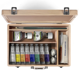 Winsor & Newton Winton olieverf  wooden box
