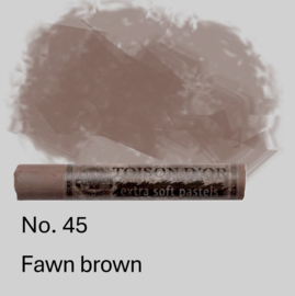 Koh-I-Noor Extra soft pastel No. 45 Fawn Brown