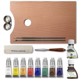 Winsor & Newton Winton olieverf  wooden box