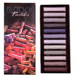 Blockx Pastelkrijt set 12 Grijstinten