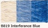 B 819 Interference Bleu Acrylverf 60 ml