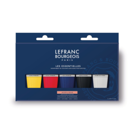 Lefranc & Bourgeois Acrylverf set 5 x 80 ml