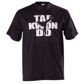 Taekwondo T-Shirt Zwart