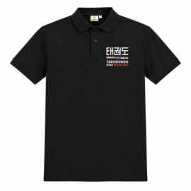 Poloshirt zwart met TBN logo