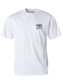 T-shirt wit met TBN logo