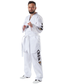 Taekwondopak Starfighter witte V-hals
