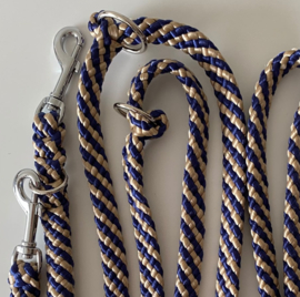 lijnen BLAUW-BEIGE