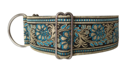 Halfslip Martingales  - turquoise motief met goud