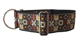 Halfslip Martingales - sierband blokjes bruin