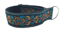 Halfslip Martingales - bladmotief met blauw