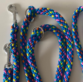 lijnen BLAUW MET NEON